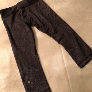 Limited Edition Lululemon Wunderunder Crop Legging